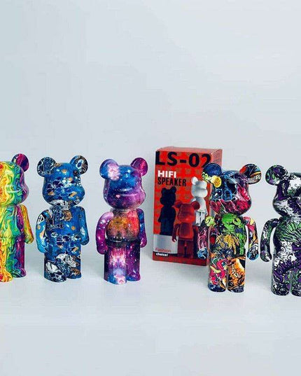 Vibrant Cartoon Bear Bluetooth Speaker for Stylish Interiors