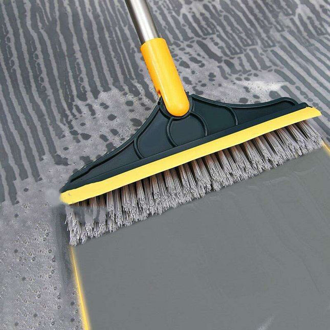 Versatile Triangular Cleaning Brush with 120° Rotating Head for Effortless Corner Cleaning