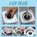 Stainless Steel Sink Strainer - High-Quality Hair and Debris Catcher
