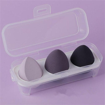 Flawless Finish Pro: 4-Piece Premium Makeup Sponge Set for Seamless Blending