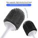Egg-Shaped Toilet Brush with Quick Drain Technology for Stylish Bathroom Cleaning