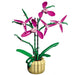 DIY Elegant Blue Phalaenopsis Floral Craft Kit: Create Your Own Stunning Home Accent