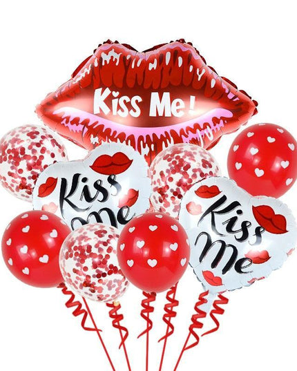 Romantic Red Heart Foil Balloon: Heartfelt Love Letter Design for Unforgettable Celebrations