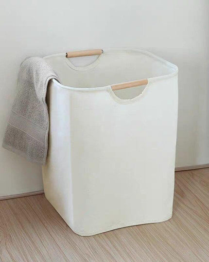 Stylish Waterproof Laundry Hamper with Durable Handles and Generous Capacity