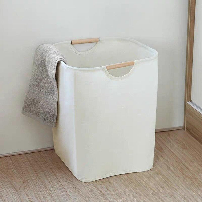 Water-Resistant Collapsible Laundry Bin with Solid Grip and Spacious Capacity