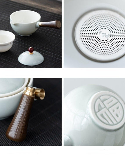 Revolutionary Lazy Kung Fu Auto-Spin Tea Set: Elevate Your Brewing Experience