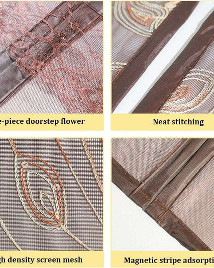 Magnetic Insect Defense Mesh Door for Ultimate Home Comfort