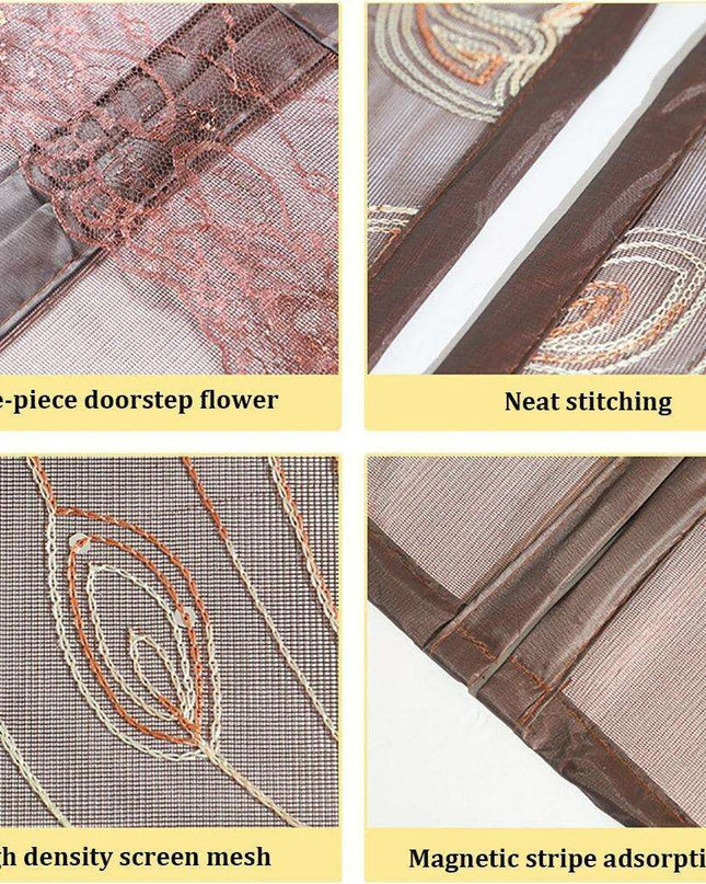 Magnetic Insect Defense Mesh Door for Ultimate Home Comfort