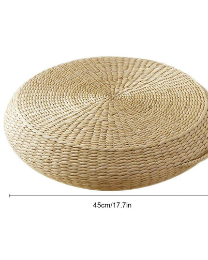 Natural Dandelion Handwoven Meditation Cushion for Peaceful Relaxation