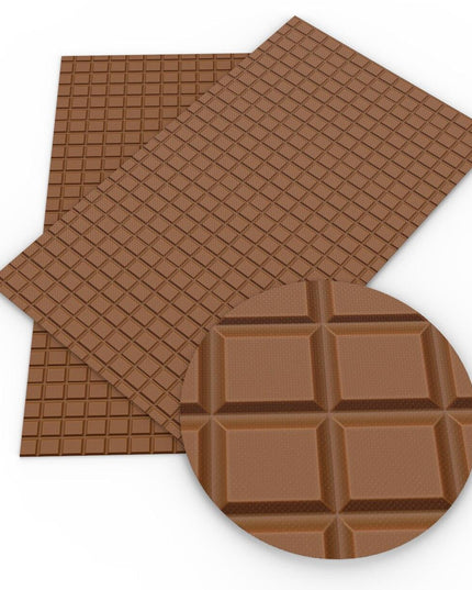 Whimsical Cake Candy Faux Leather Crafting Kit for DIY Accessories and Bags