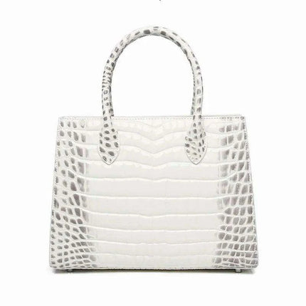 Exquisite Crocodile Leather Tote - A Statement of Sophistication