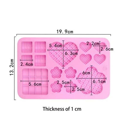 Heartfelt Silicone Mold Set for Creative Baking and Crafts