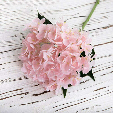 Luxurious Faux Hydrangea Stem - Premium Quality Artificial Flower for Home Decor & Events (19.7" Tall)