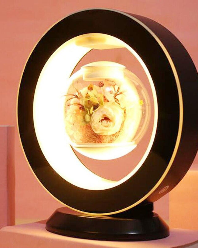 Levitation Blossom Illusion - Captivating Floating Lamp for Stylish Home Décor and Thoughtful Gifts
