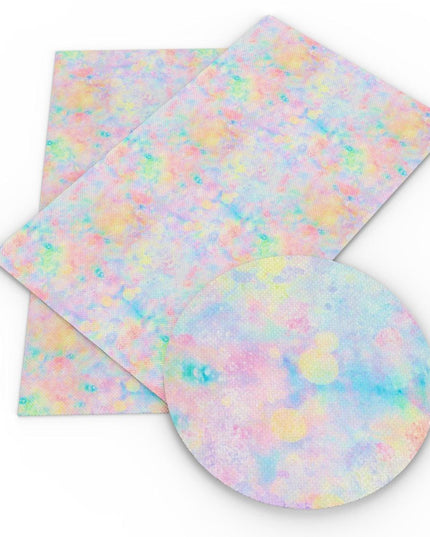 Whimsical Cake Candy Faux Leather Crafting Kit for DIY Accessories and Bags