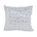 Sophisticated Nordic Golden Printed Cushion Cover in Timeless Black and Grey