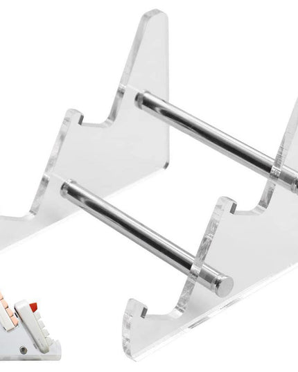 Sleek Customizable Acrylic Keyboard Organizer - Modern Storage Solution for Mechanical Keyboards