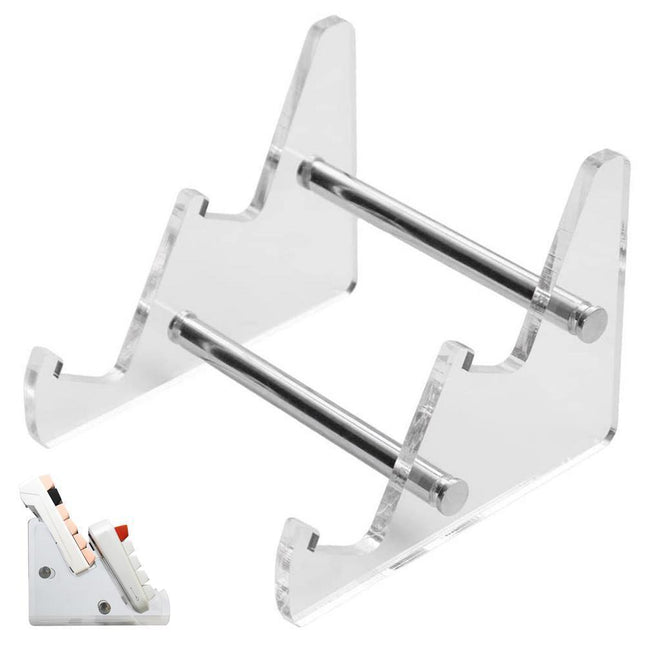 Sleek Customizable Acrylic Keyboard Organizer - Modern Storage Solution for Mechanical Keyboards