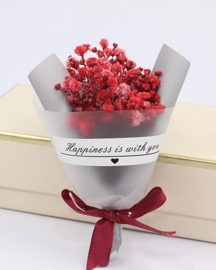 Delicate Preserved Baby's Breath Posy | Elegant Home Decor Accent