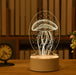 Enchanting 3D Illusion LED Night Light - Illuminate Your Space with Wonder