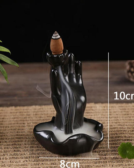 Enchanted Dragon Waterfall Incense Burner - A Serene Addition for Tranquil Spaces