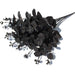 Stylish Eucalyptus Leaf Silk Floral Stems - Chic Black and White Home Accent