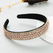 Opulent Botanica Baroque Crystal-Embellished Headband with Floral Glass Accents