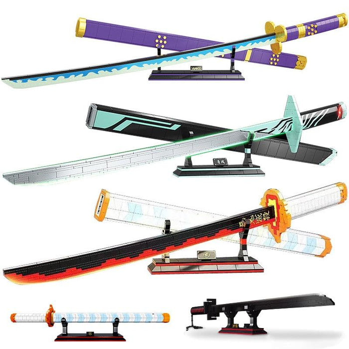 Samurai Sword Construction Kit - Interactive Building Toy for Ninja Enthusiasts of All Ages
