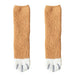 Adorable Furry Paws Women's Fleece Socks - Snuggly and Charming for Cozy Feet