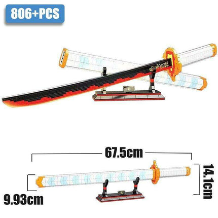 Ninja Warrior Samurai Sword Crafting Kit - Create Your Own Authentic Weapon for All Ages