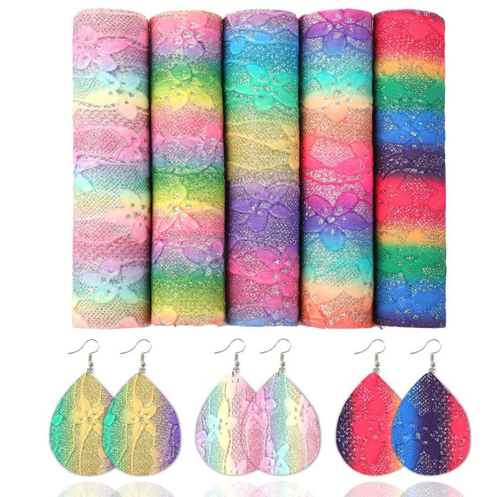 Rainbow Sparkle Leather Crafters' Delight Kit