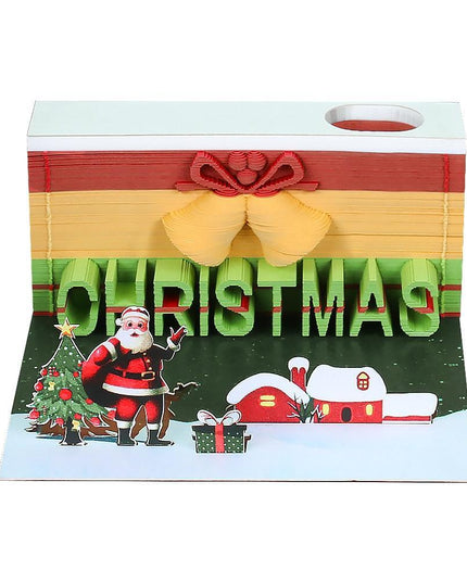 Illuminated Fantasy Castle 3D Memo Pad - Unlock Your Imagination