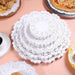 Elegant White Lace Paper Doilies Set - Decorative Bundle for Special Events