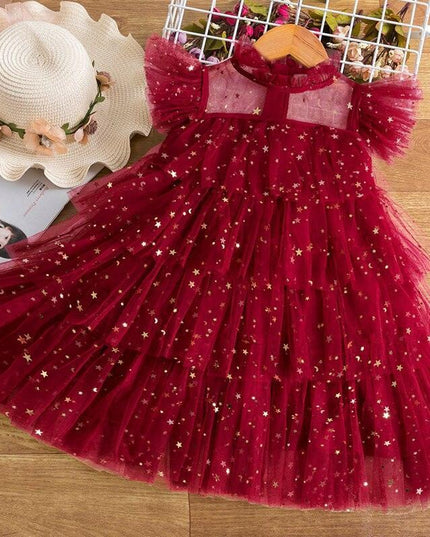 Adorable Pink Polka Dot Dress for Toddler's Celebratory Moments