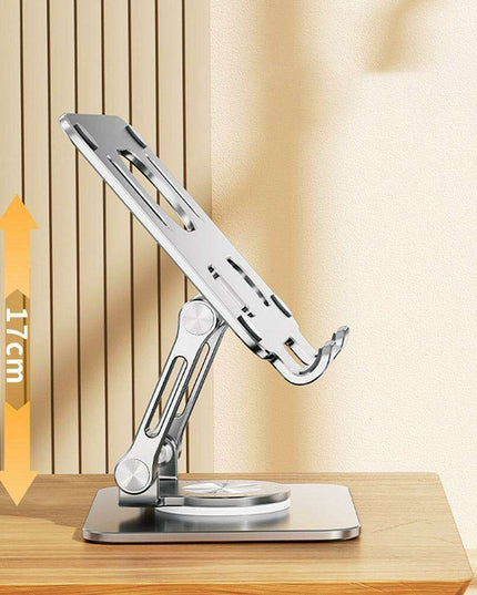 Premium Aluminum 360° Adjustable Stand for Tablets and Phones - Unmatched Comfort and Stability