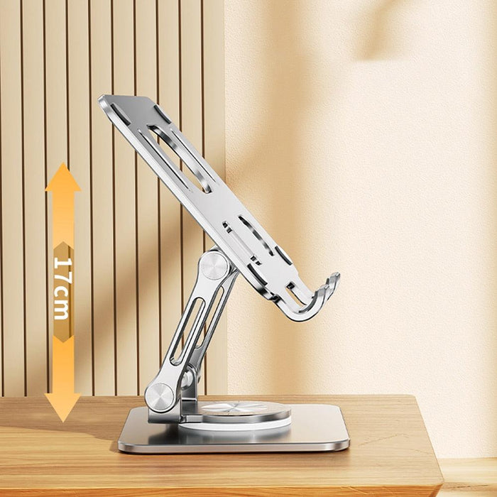 Premium Aluminum 360° Adjustable Stand for Tablets and Phones - Unmatched Comfort and Stability