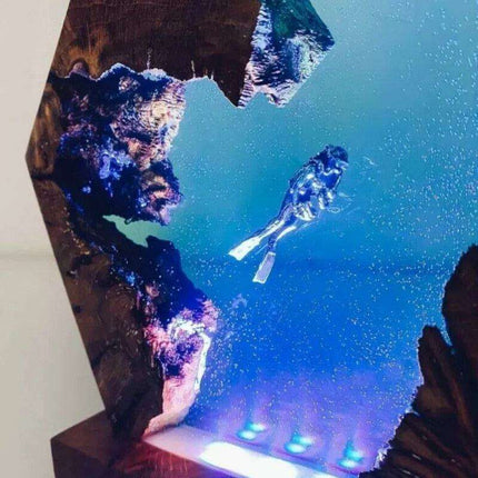 Oceanic Dreamscape LED Diver's Light | Underwater Adventure Illuminator