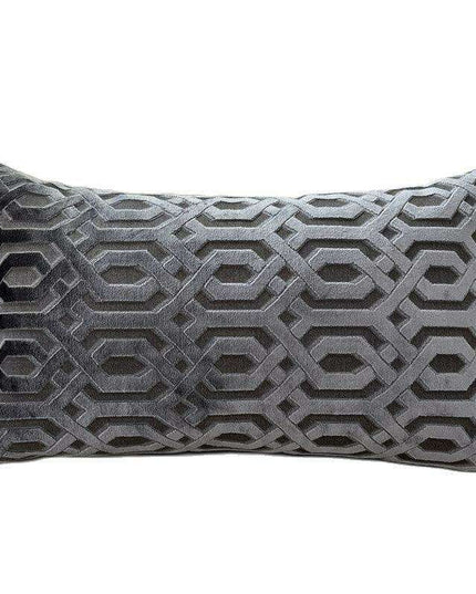 Luxurious Jacquard Velvet Throw Pillow Cover: Sophisticated Home Accent