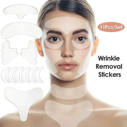 Silicone Anti-Wrinkle Facial Patches - Complete Rejuvenation System