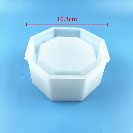 Silicone Mold Kit for Creative Candle Jars and Flower Planters