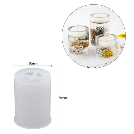 Silicone Mold Kit for Creative Candle Jars and Flower Planters