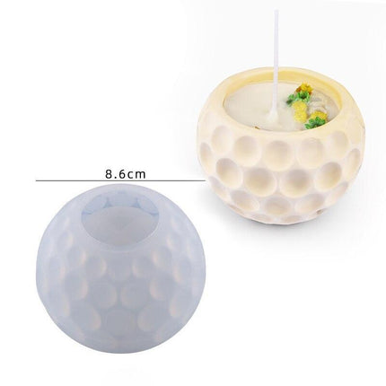 Silicone Mold Kit for Creative Candle Jars and Flower Planters