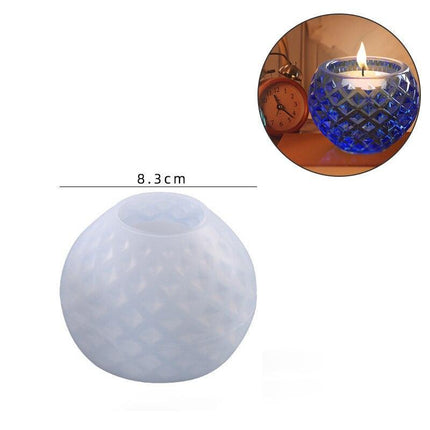 Silicone Mold Kit for Creative Candle Jars and Flower Planters