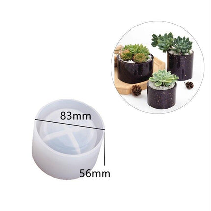 Silicone Mold Kit for Creative Candle Jars and Flower Planters