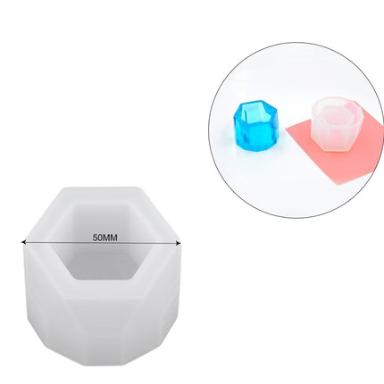 Silicone Mold Kit for Creative Candle Jars and Flower Planters