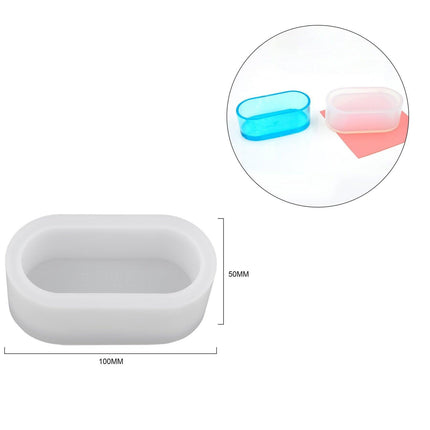 Silicone Mold Kit for Creative Candle Jars and Flower Planters