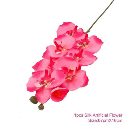 Silk Orchid and Rose Floral Masterpiece - Exquisite Home and Event Decor