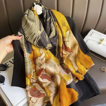Silk Paradise Beach Wrap & Chic Scarf Collection - Très Elite