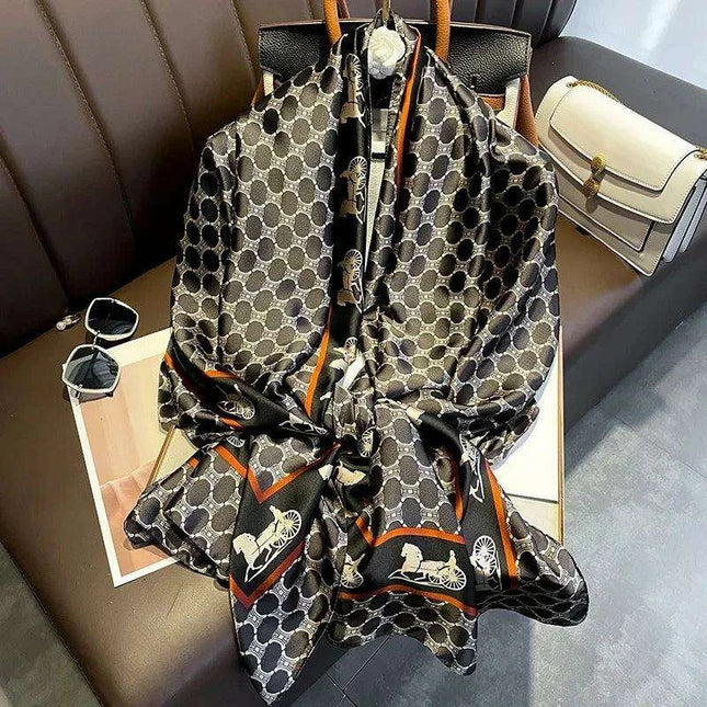 Silk Paradise Beach Wrap & Chic Scarf Collection