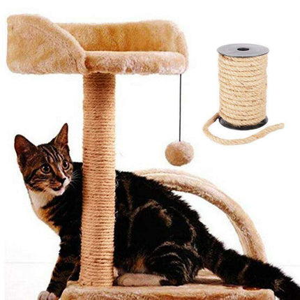 Sisal Scratch Revitalization Kit: Essential Rope Bundle for Cat Furniture Restoration - Très Elite